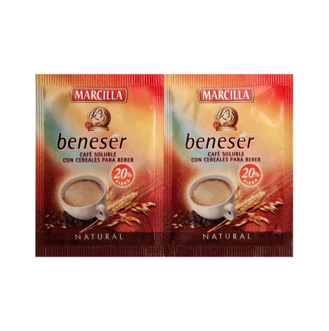 Envasadora de granulados café soluble